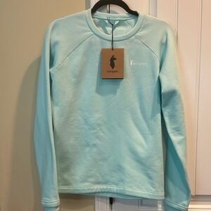 NWT Cotopaxi Aqua Crewneck Sweater